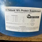 Sheep and Goat Protein Tub